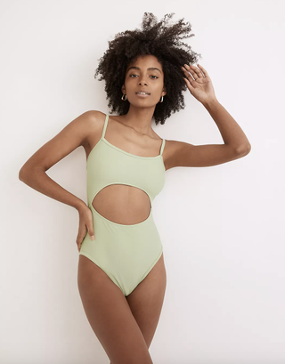 Madewell + Second Wave Cutout One-Piece Swimsuit