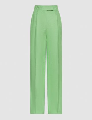 Reiss + Green Gracey Wide Leg Tailored Trousers