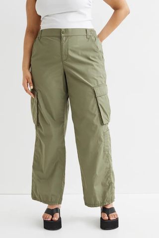 H&M + Cargo trousers