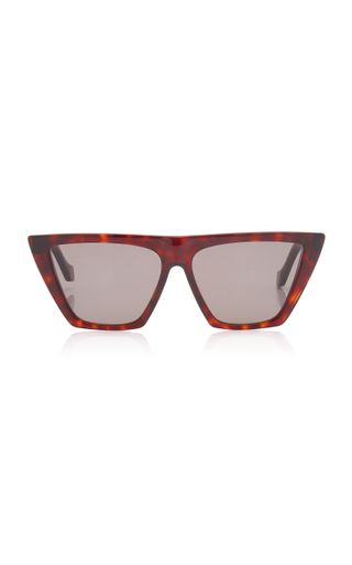 Tol Eyewear + Trapezium Grande Cat-Eye Acetate Sunglasses