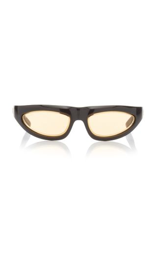 Gucci + Mask-Frame Injection Sunglasses