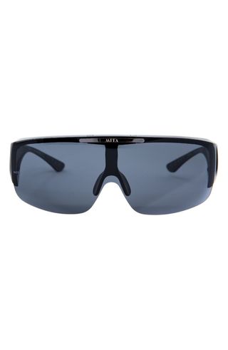 Mita Sustainable Eyewear + Sobe 136mm Shield Sunglasses