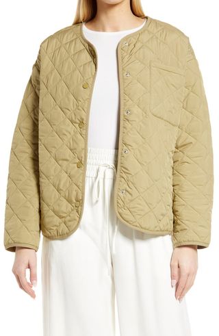 Nordstrom + Quilted Recycled Polyester Jacket