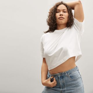 Everlane + The Organic Cotton Cropped Tee
