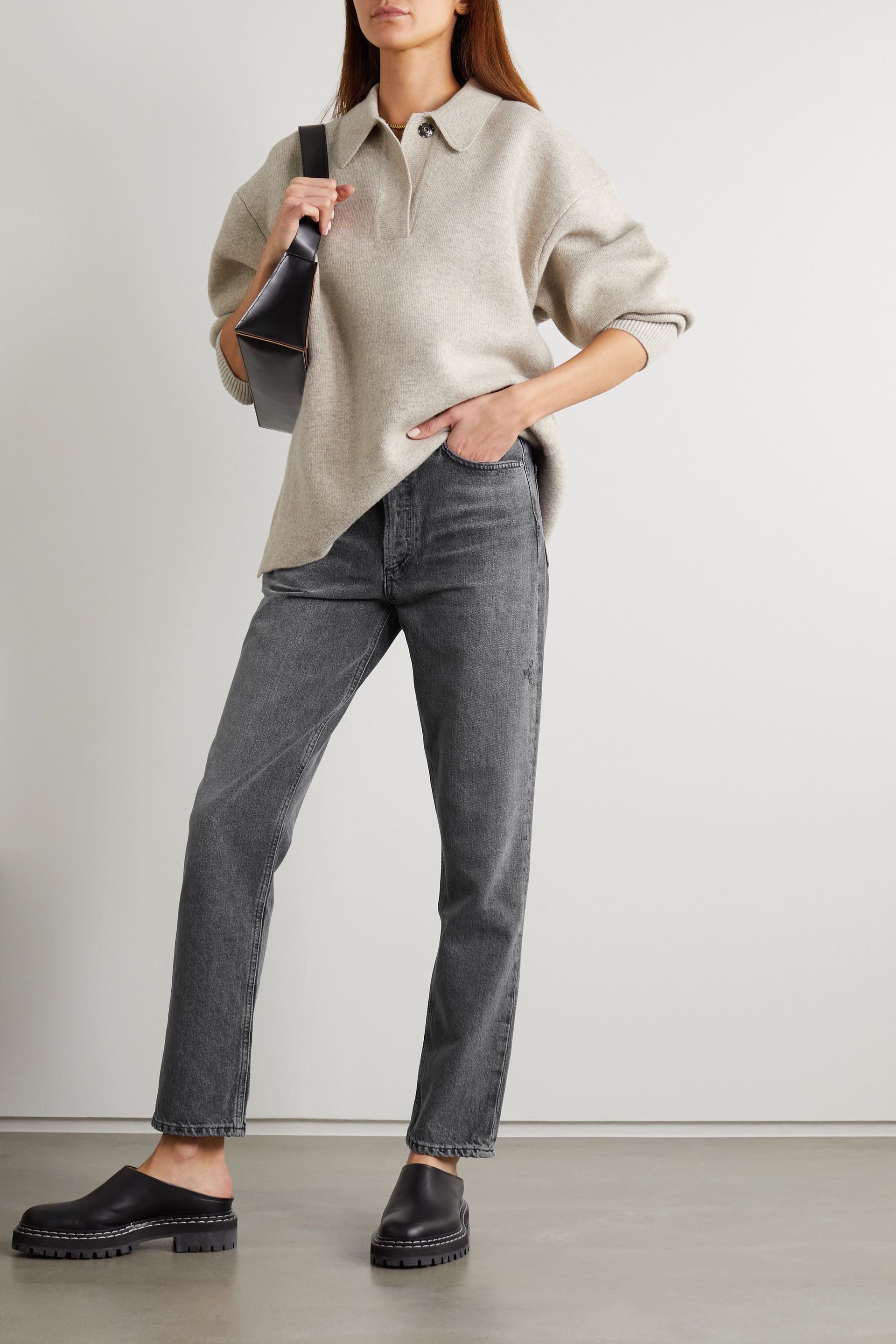 The 25 Best Gray Jeans and How to Style Them | Who What Wear