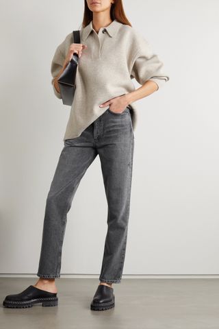 Citizens of Humanity + Sabine High-Rise Straight-Leg Jeans