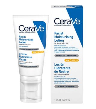 CeraVe + AM Facial Moisturising Lotion SPF25