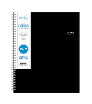 Blue Sky + 2022 Weekly & Monthly Planner