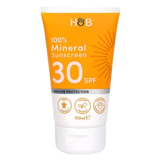 Holland & Barrett + Mineral Sunscreen Spf 30 150ml