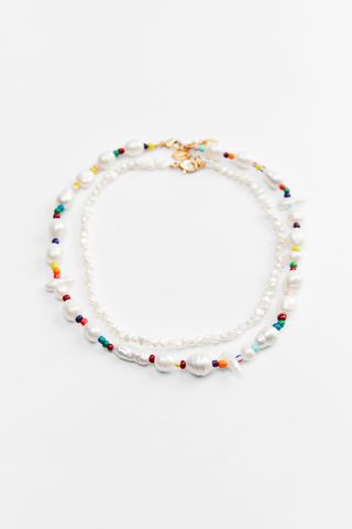 Zara + Pack of Beaded Pearl Necklaces