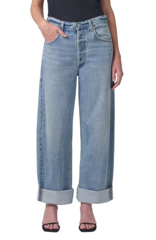 Citizens of Humanity + Ayla Baggy Organic Cotton Wide Leg Jeans