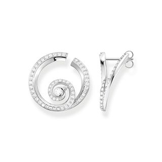Thomas Sabo + Ear Studs Wave With Stones