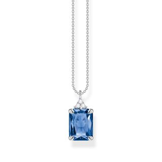 Thomas Sabo + Necklace Blue Stone Silver