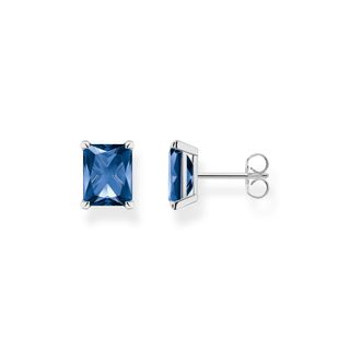 Thomas Sabo + Ear Studs Blue Stone Silver