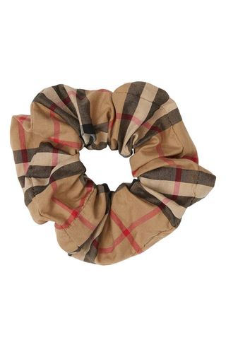 Burberry + Vintage Check Scrunchie