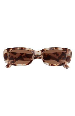 Aire + Ceres 51mm Rectangular Sunglasses