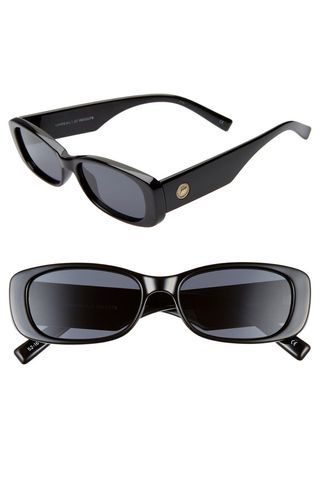 Le Specs + Unreal 52mm Rectangle Sunglasses