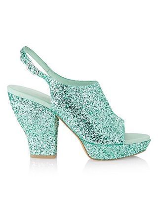 3.1 Phillip Lim + Salma Glitter Platform Sandals