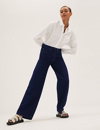 Marks & Spencer + The Wide-Leg Jeans