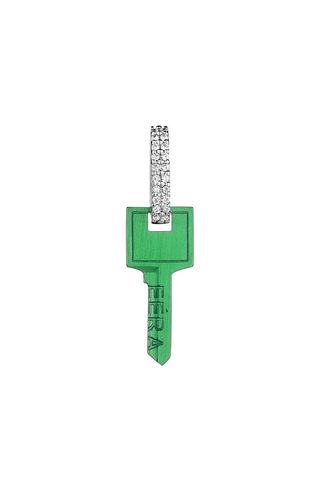 Eéra + Single Diamond Key Drop Earring