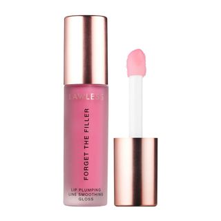 Lawless + Forget the Filler Lip Plumper Line Smoothing Gloss in Daisy Pink