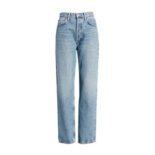 Agolde + '90s Pinch High Waist Straight Leg Organic Cotton Jeans