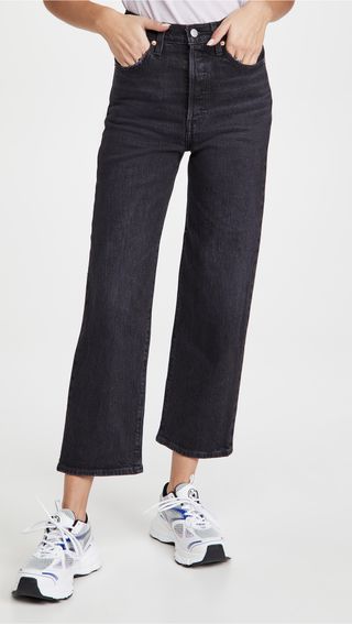 Levi's + Ribcage Straight Ankle Jeans