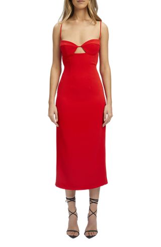 Bardot + Vienna Cutout Midi Dress
