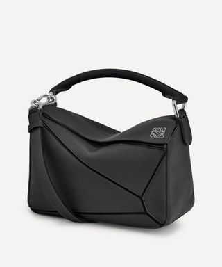 Loewe + Small Puzzle Leather Shoulder Bag