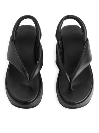 Arket + Flatform Thong Sandals