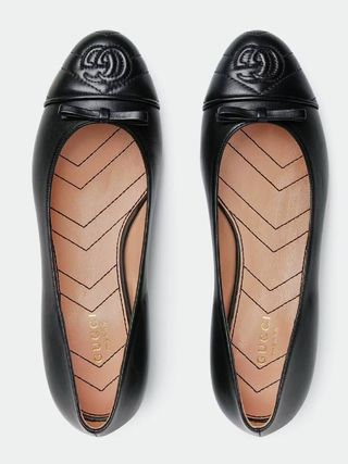 Gucci + Women's Ballet Flat With Double G