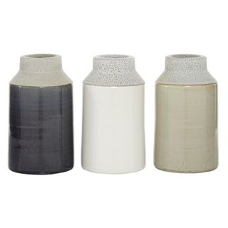 DecMode + Porcelain Coastal Style Vase