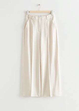 & Other Stories + Wide Satin Pants