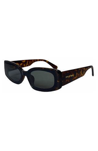Fifth & Ninth + Cannes 57mm Rectangle Sunglasses