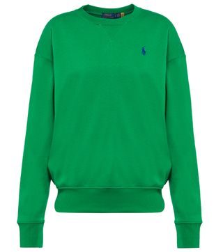 Polo Ralph Lauren + Logo Cotton-Blend Jersey Sweatshirt