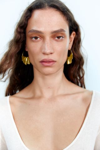 Zara + Sem-Circular Earrings