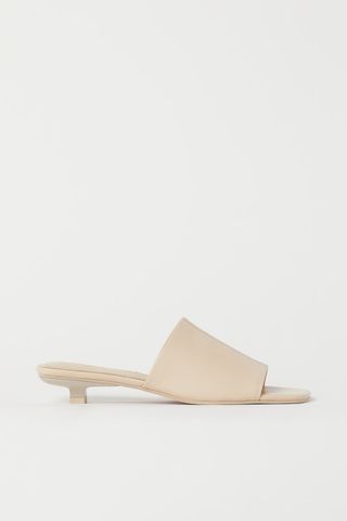 H&M + Leather Mules