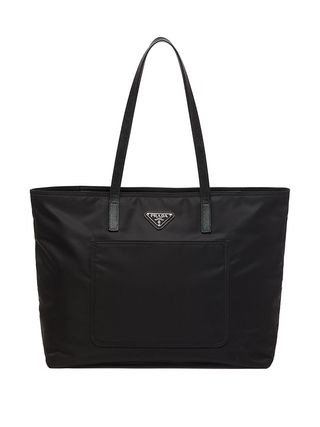 Prada + Logo Tote Bag