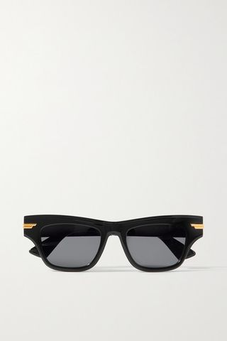 Bottega Veneta + Square-Frame Acetate Sunglasses