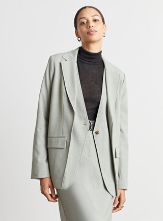 Who What Wear Collection + Audrey Layered Blazer