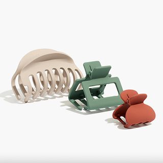 Madewell + MWL Three-Pack Claw Hair Clips