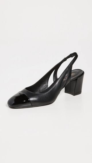 Stuart Weitzman + Sleek 50 Slingbacks