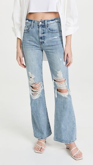 Pistola Denim + Stevie High Rise Flare Jeans