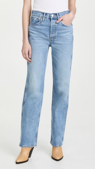 RE/DONE + 90s High Rise Loose Jeans