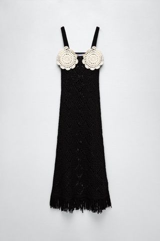 Zara + Knit Flapper Dress