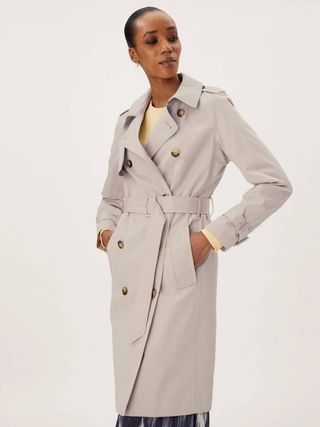 M&S Collection + Double Breasted Trench Coat With Recycled Polyester