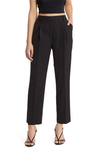 Topshop + Slim Fit Tailored Trousers