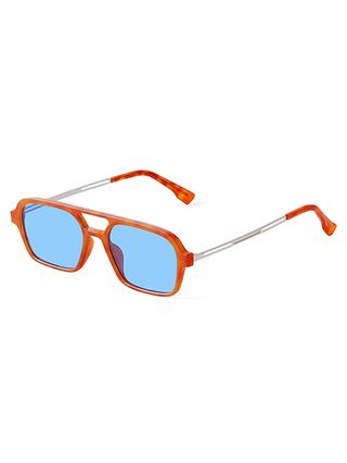 Palarado + Flat Aviator Sunglasses