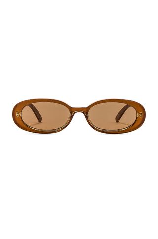 Le Specs + Le Specs Outta Love Sunglasses in Caramel