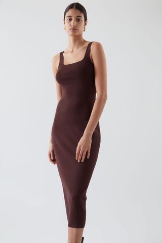 COS + Knitted Maxi Tube Dress